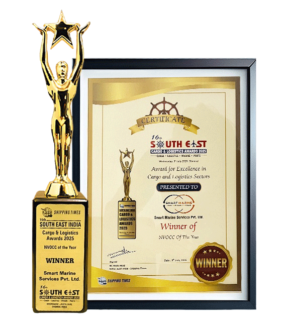 SECC Award - NVOCC of the year 2025 to Smart Marine